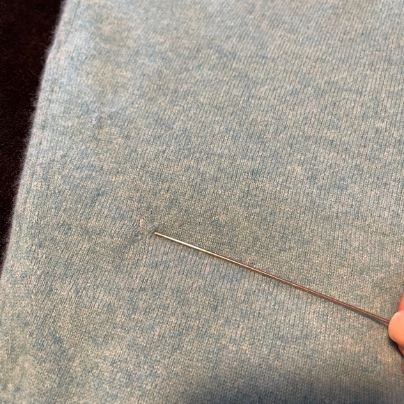 Tahari 100% Cashmere Turquoise Sweater Size L — Luxe & Cozy! - Picture 14 of 15